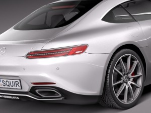Mercedes-Benz AMG GT 2016 3D Model