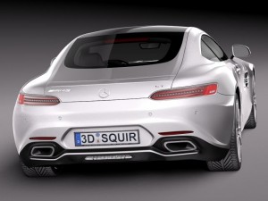 Mercedes-Benz AMG GT 2016 3D Model