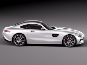Mercedes-Benz AMG GT 2016 3D Model