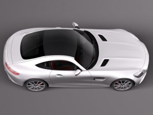 Mercedes-Benz AMG GT 2016 3D Model