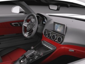 Mercedes-Benz AMG GT 2016 3D Model