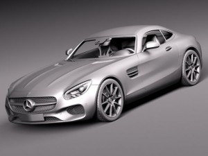 Mercedes-Benz AMG GT 2016 3D Model
