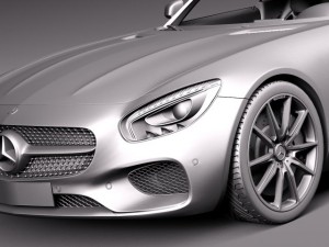 Mercedes-Benz AMG GT 2016 3D Model