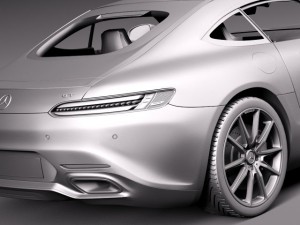 Mercedes-Benz AMG GT 2016 3D Model