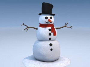 Snowman Modelo 3D
