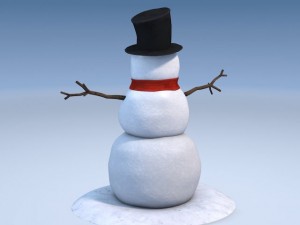 Snowman 3D-Modell