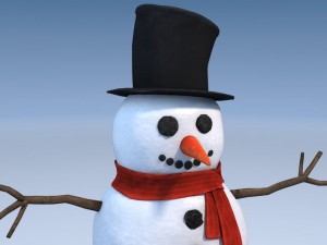 Snowman 3D-Modell