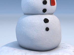 Snowman 3D-Modell