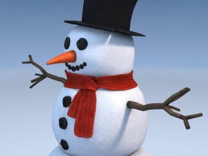 Snowman 3D-Modell