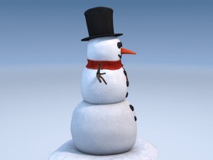 Snowman 3D-Modell