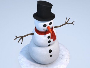 Snowman 3D-Modell