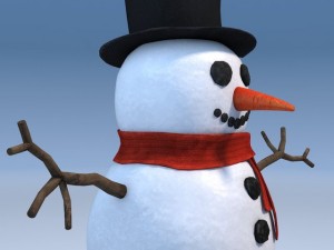 Snowman 3D-Modell