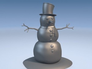 Snowman 3D-Modell