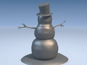Snowman 3D-Modell