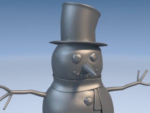 Snowman 3D-Modell