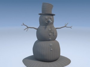 Snowman 3D-Modell