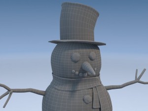 Snowman 3D-Modell