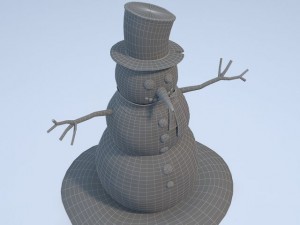 Snowman 3D-Modell