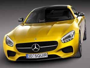 Mercedes-Benz AMG GT S 2016 3D Model