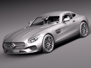 Mercedes-Benz AMG GT S 2016 3D 모델