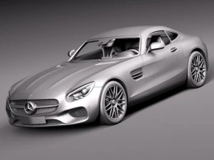 Mercedes-Benz AMG GT S 2016 3D Model