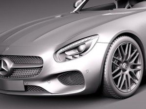 Mercedes-Benz AMG GT S 2016 3D 모델