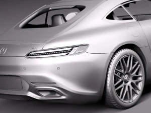 Mercedes-Benz AMG GT S 2016 3D Model