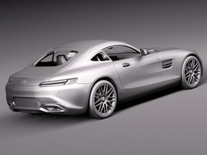 Mercedes-Benz AMG GT S 2016 3D 모델