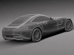 Mercedes-Benz AMG GT S 2016 3D 모델