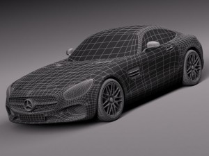 Mercedes-Benz AMG GT S 2016 3D 모델