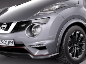 Nissan Juke Nismo RS 2015 3D Модель