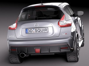 Nissan Juke Nismo RS 2015 3D Модель