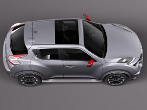 Nissan Juke Nismo RS 2015 3D Модель