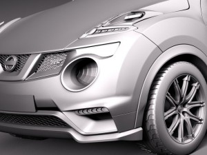 Nissan Juke Nismo RS 2015 3D Модель