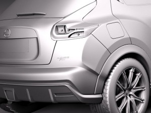 Nissan Juke Nismo RS 2015 3D Модель