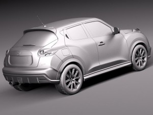 Nissan Juke Nismo RS 2015 3D Модель
