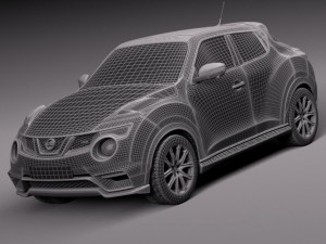 Nissan Juke Nismo RS 2015 3D Модель