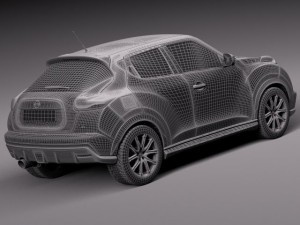 Nissan Juke Nismo RS 2015 3D Модель