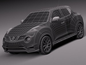 Nissan Juke Nismo RS 2015 3D Модель