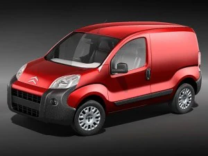 Citro&euml;n Nemo 2008 Modelo 3D
