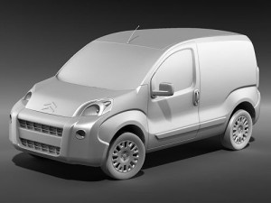 Citroen Nemo 2008 3D Model