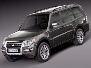 Mitsubishi Pajero Full 2015 3D Model