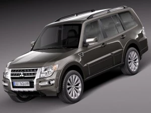 Mitsubishi Pajero Completo 2015 Modelo 3D