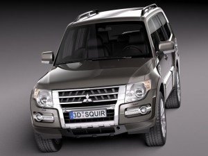 Mitsubishi Pajero Full 2015 Modelo 3D