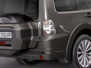 Mitsubishi Pajero Full 2015 Modelo 3D