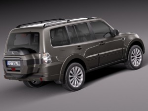 Mitsubishi Pajero Full 2015 Modelo 3D