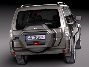 Mitsubishi Pajero Full 2015 Modelo 3D