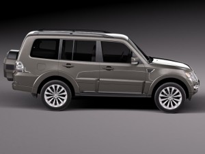 Mitsubishi Pajero Full 2015 Modelo 3D