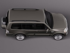 Mitsubishi Pajero Full 2015 Modelo 3D