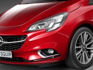 Opel Corsa 3-door 2015 3D-Modell